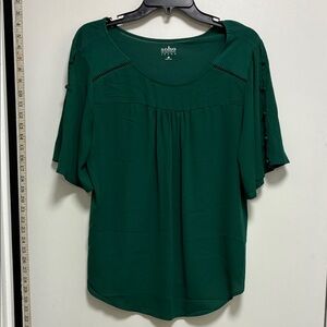 Soho Emerald Green Blouse
